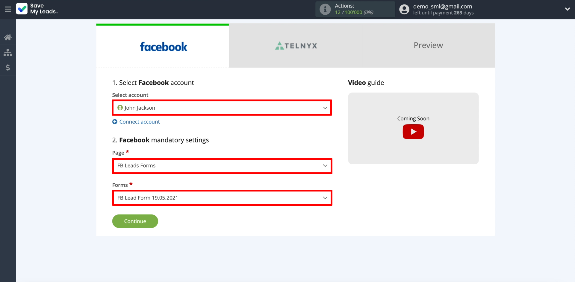 Setting up lead uploads Setting up lead uploads
