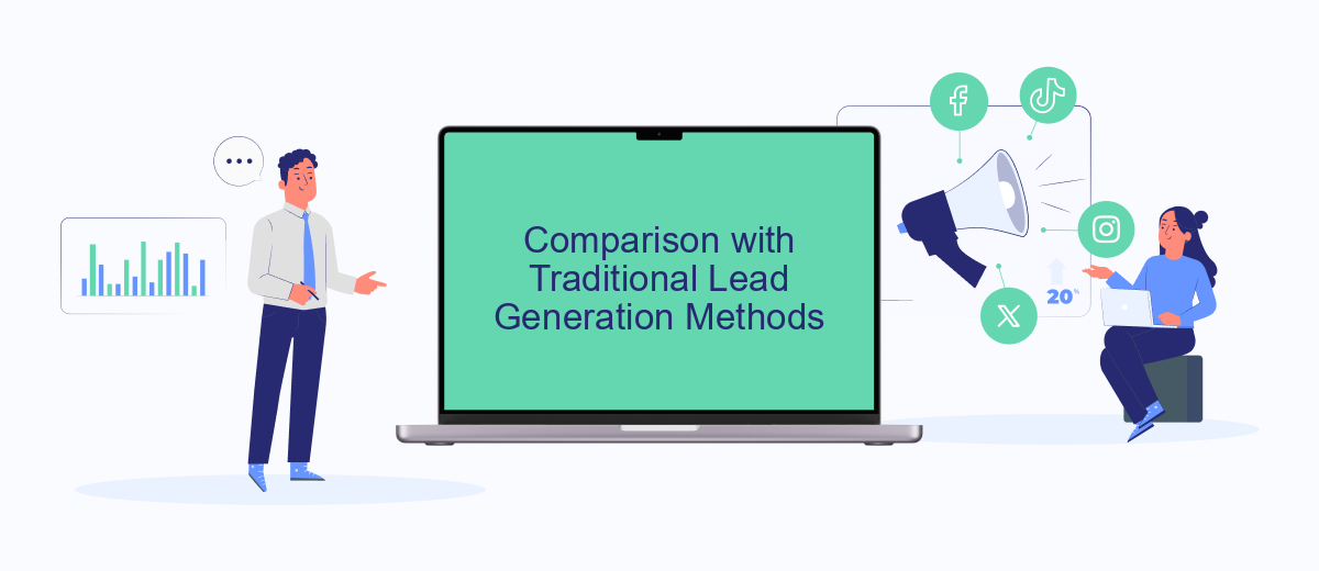 Comparison with Traditional Lead Generation Methods Comparison with Traditional Lead Generation Methods