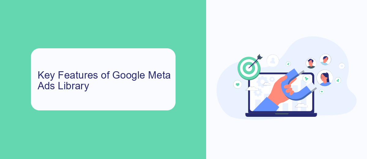 Key Features of Google Meta Ads Library Key Features of Google Meta Ads Library