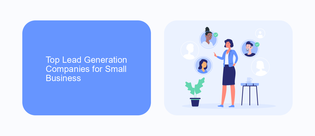 Top Lead Generation Companies for Small Business Top Lead Generation Companies for Small Business