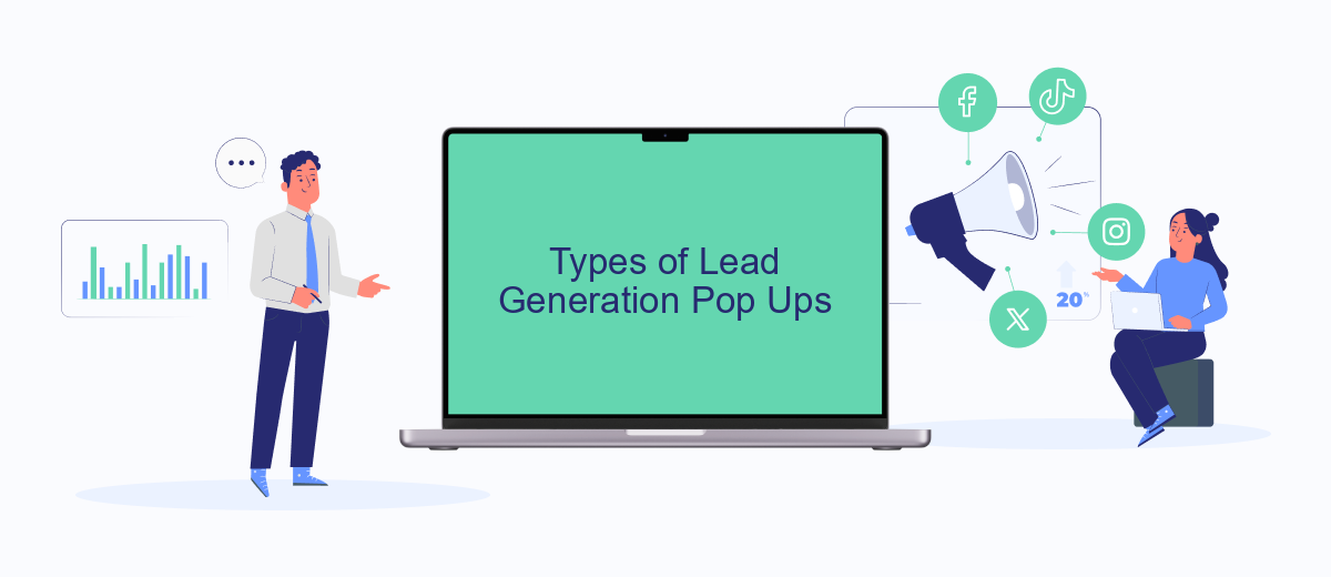 Types of Lead Generation Pop Ups Types of Lead Generation Pop Ups