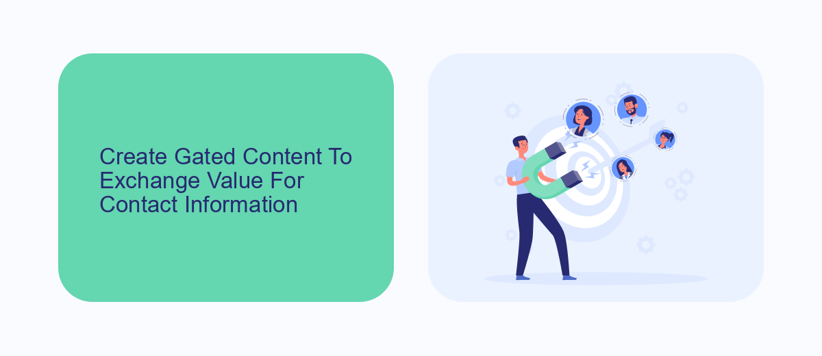 Create Gated Content To Exchange Value For Contact Information Create Gated Content To Exchange Value For Contact Information
