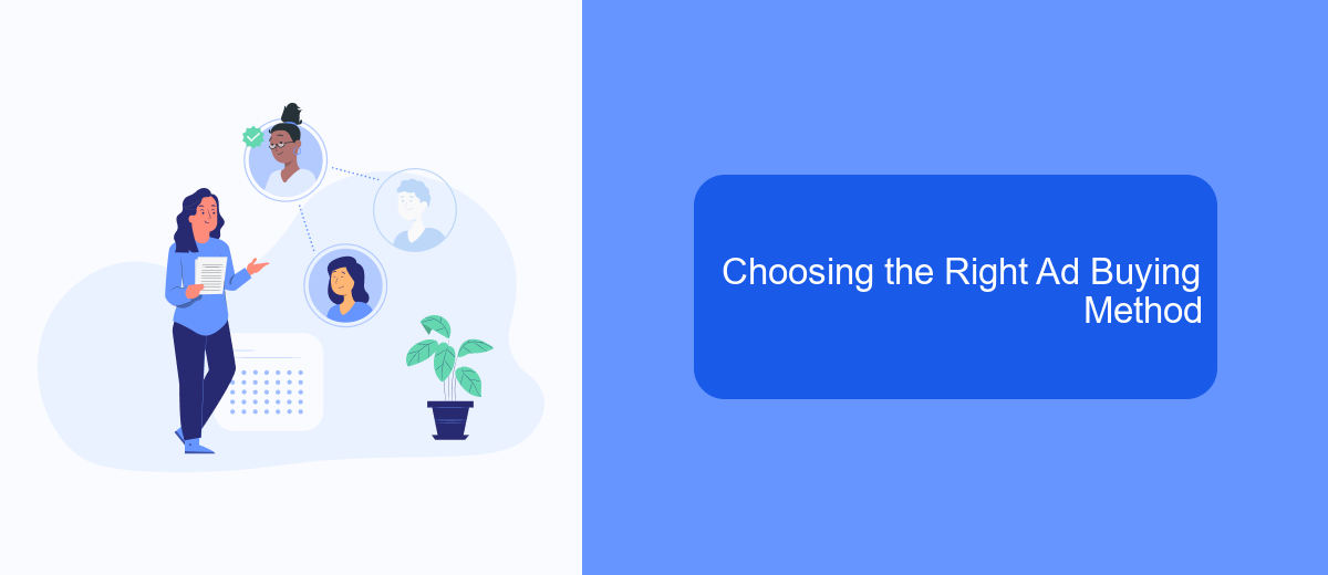 Choosing the Right Ad Buying Method Choosing the Right Ad Buying Method