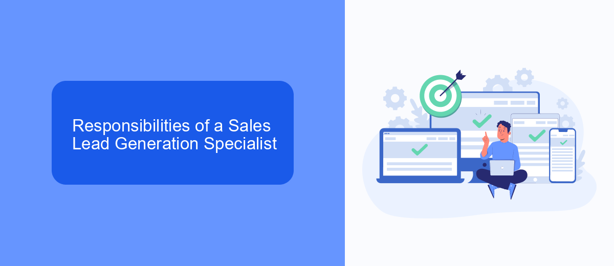 Responsibilities of a Sales Lead Generation Specialist Responsibilities of a Sales Lead Generation Specialist