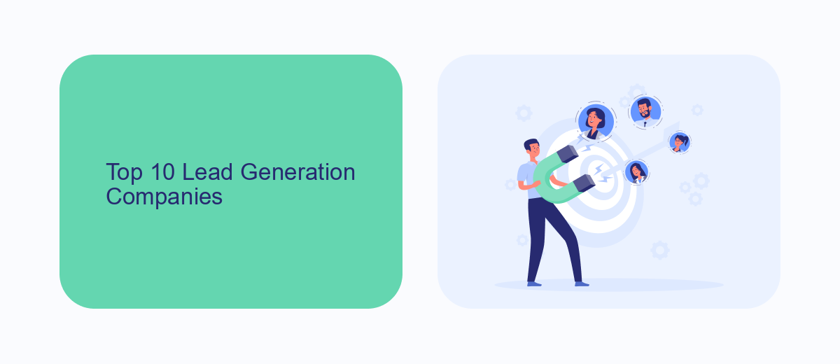 Top 10 Lead Generation Companies Top 10 Lead Generation Companies