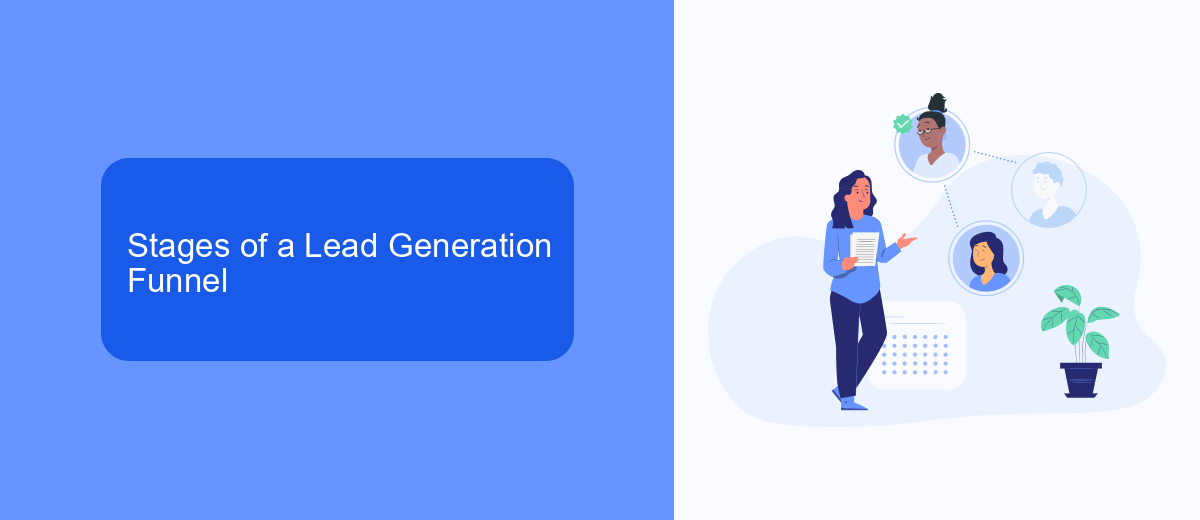 Stages of a Lead Generation Funnel Stages of a Lead Generation Funnel