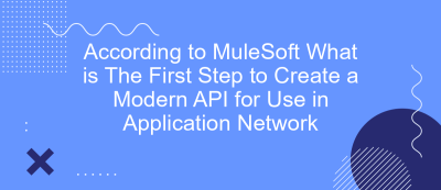 According to MuleSoft What is The First Step to Create a Modern API for Use in Application Network According to MuleSoft What is The First Step to Create a Modern API for Use in Application Network