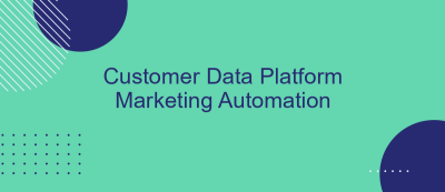 Customer Data Platform Marketing Automation Customer Data Platform Marketing Automation