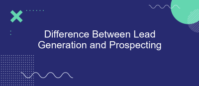 Difference Between Lead Generation and Prospecting Difference Between Lead Generation and Prospecting