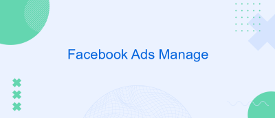 Facebook Ads Manage Facebook Ads Manage