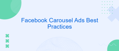 Facebook Carousel Ads Best Practices Facebook Carousel Ads Best Practices