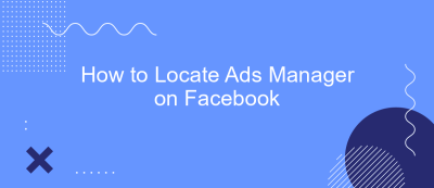 How to Locate Ads Manager on Facebook How to Locate Ads Manager on Facebook