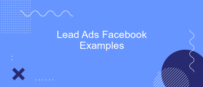 Lead Ads Facebook Examples Lead Ads Facebook Examples