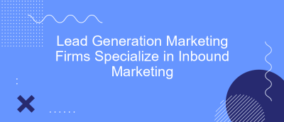 Lead Generation Marketing Firms Specialize in Inbound Marketing Lead Generation Marketing Firms Specialize in Inbound Marketing