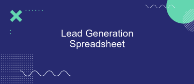 Lead Generation Spreadsheet Lead Generation Spreadsheet