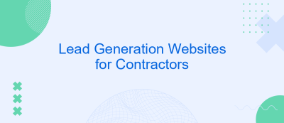 Lead Generation Websites for Contractors Lead Generation Websites for Contractors
