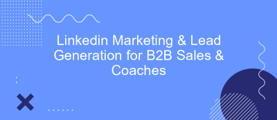 Linkedin Marketing & Lead Generation for B2B Sales & Coaches Linkedin Marketing & Lead Generation for B2B Sales & Coaches