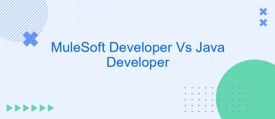 MuleSoft Developer Vs Java Developer MuleSoft Developer Vs Java Developer