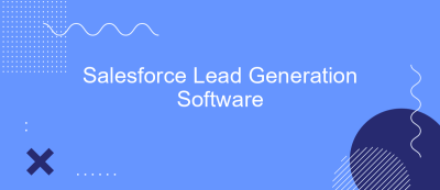 Salesforce Lead Generation Software Salesforce Lead Generation Software