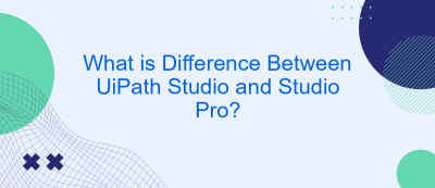 What is Difference Between UiPath Studio and Studio Pro? What is Difference Between UiPath Studio and Studio Pro?