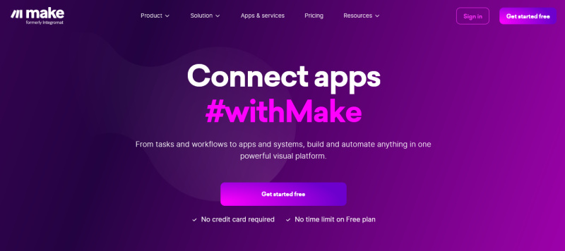 Integromat vs Zapier: comparison | Make<br>