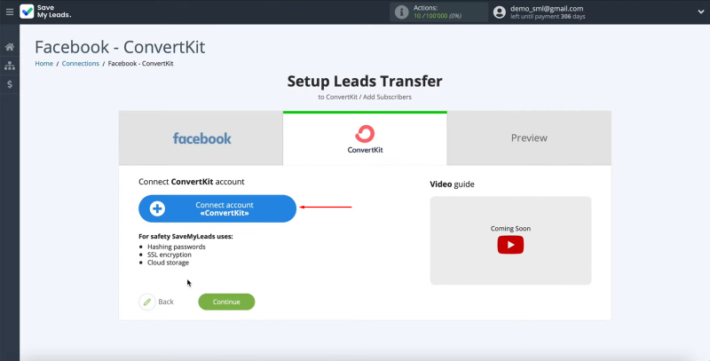 Facebook and ConvertKit integration | Connect your ConvertKit account