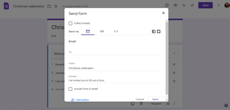 Google Forms and Jotform | Publish Google Forms