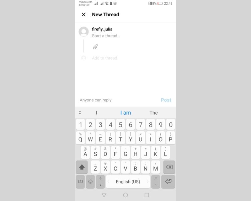 Create a new post