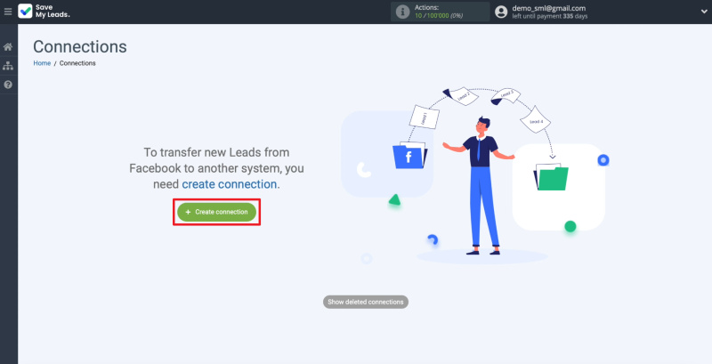How to set up the upload of new leads from a Facebook advertising account in Telegram | Adding integration