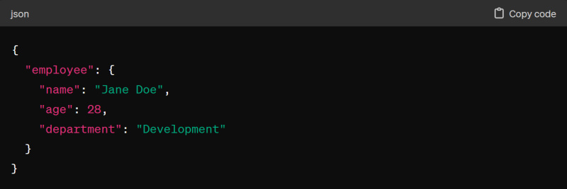 XML vs JSON<br>