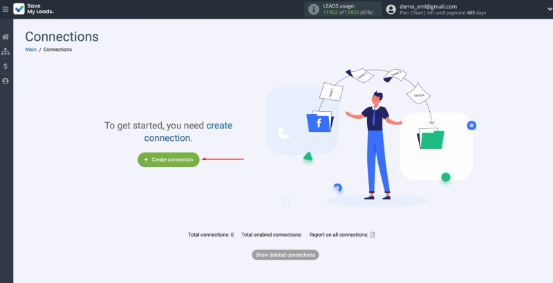 Google Ads Lead Form and Pipedrive integration | Create a new connection