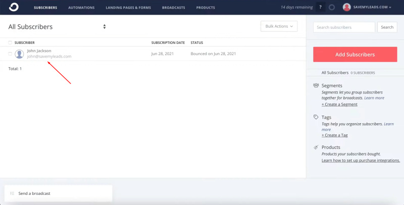 Facebook and ConvertKit integration | Go to ConvertKit