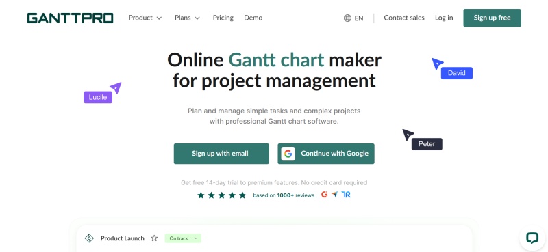 Best Gantt Chart Software | GanttPRO