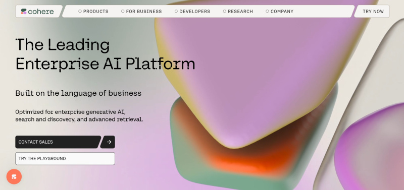 Cohere AI primarily focuses on the business audience