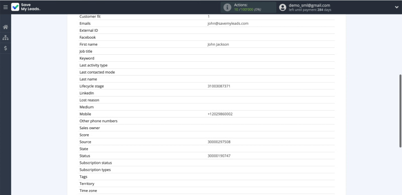 Facebook and Freshworks integration | Testing data, part 2