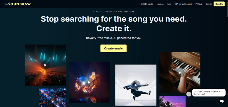 Top AI Audio, Voice, Music Generators | Soundraw