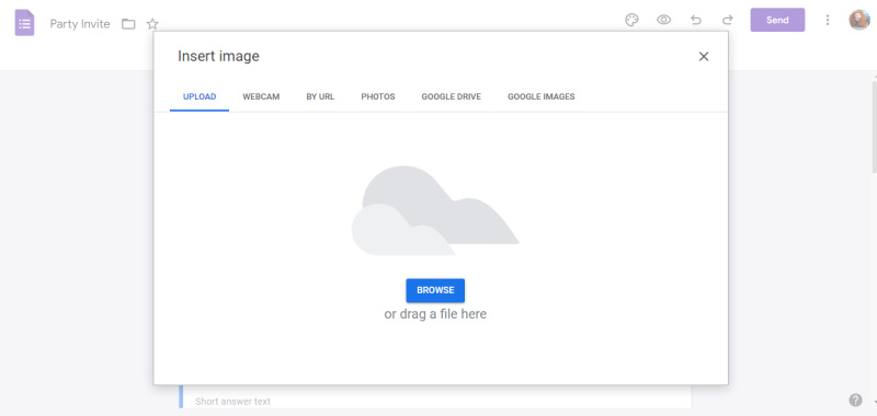 Typeform vs Google Forms | Inserting an Image in Google Forms