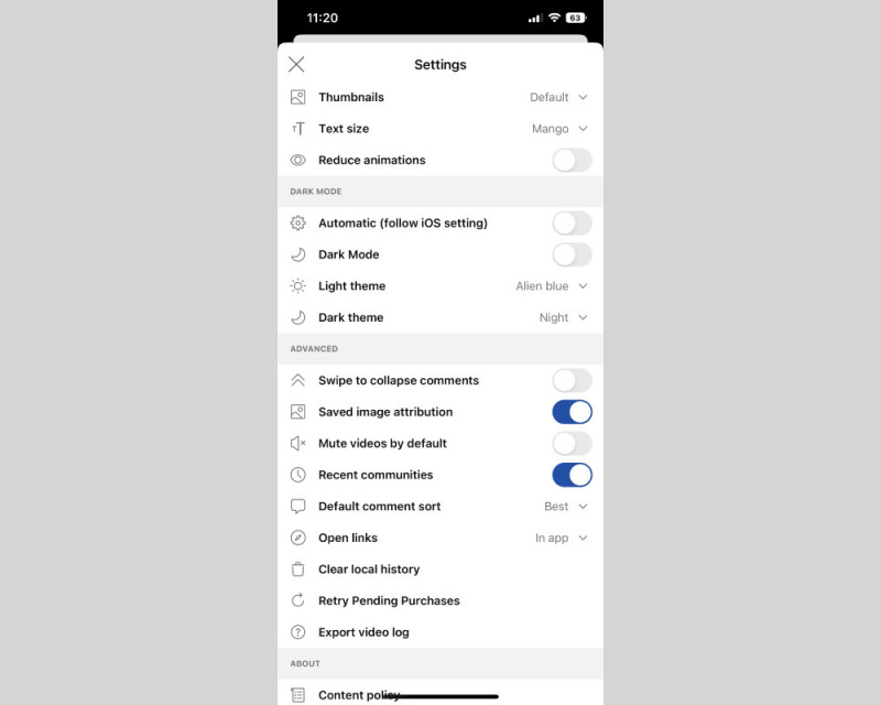 

 How to delete Reddit history | Click "Clear local history"<br>