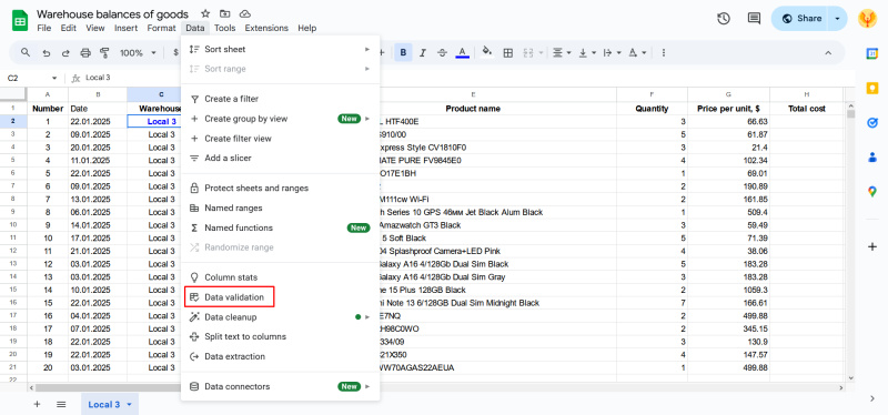 Сreating checkboxes