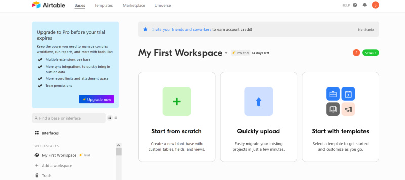 Airtable Competitors and Alternatives | Airtable Workspace<br>