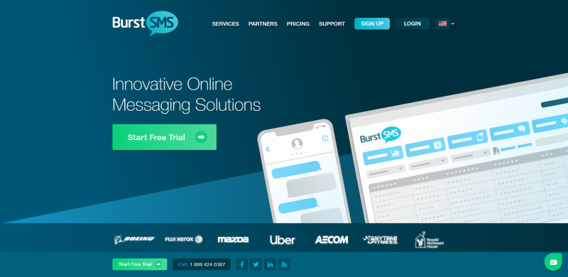 A selection of services for SMS-mailings | Burst SMS