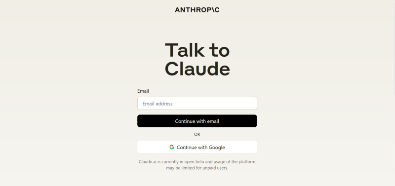 Claude: registration