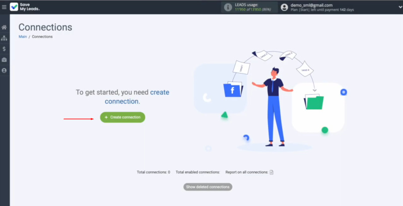 Elastic Email and Facebook integration | Create a new connection
