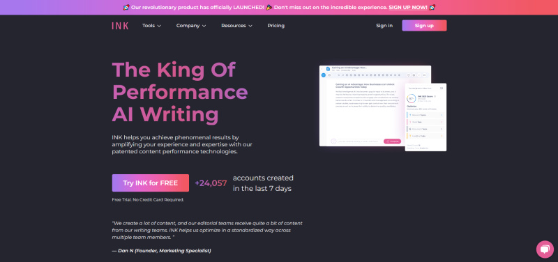 Best AI SEO Tools 2023 | INK Suite