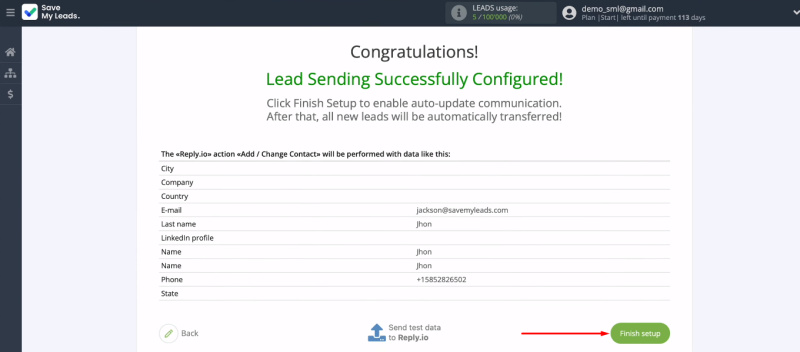 Facebook and Reply integration | Enable auto-refresh data