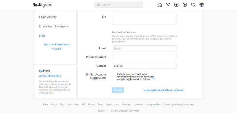 How to delete Instagram account | Temporarily deactivate my account