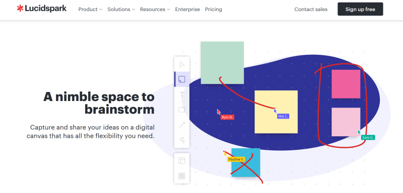 Free mind mapping software | Lucidspark