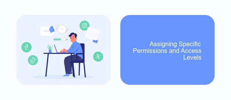 Assigning Specific Permissions and Access Levels