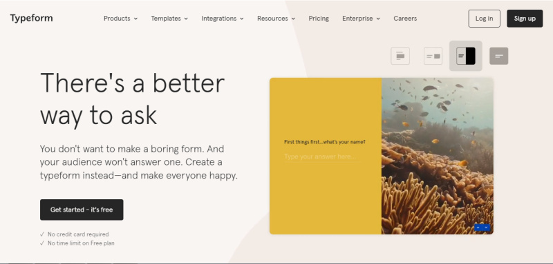 Typeform vs Google Form | Typeform