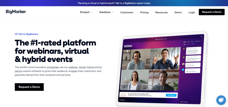 Best Webinar Platforms | BigMarker